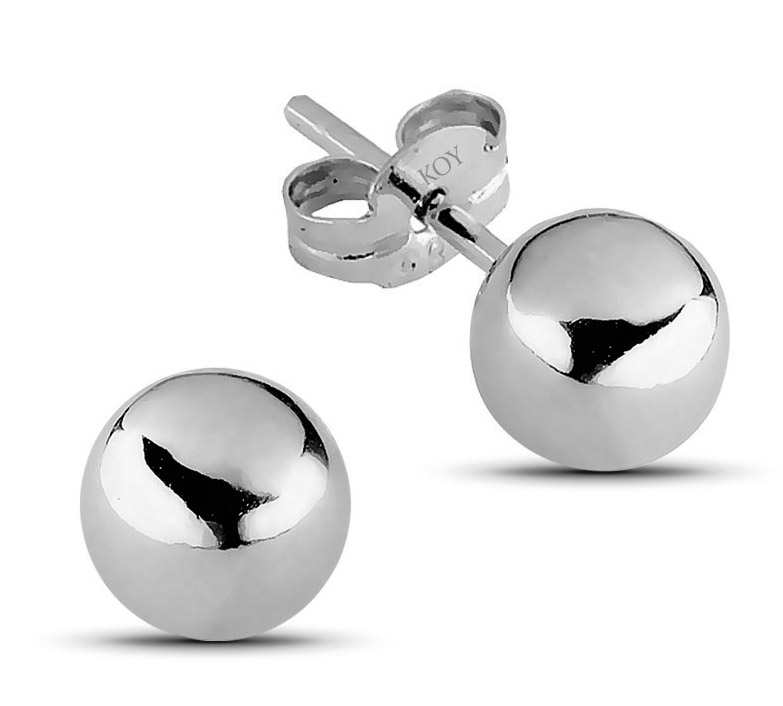 Guldörhängen boll 4mm 100221W