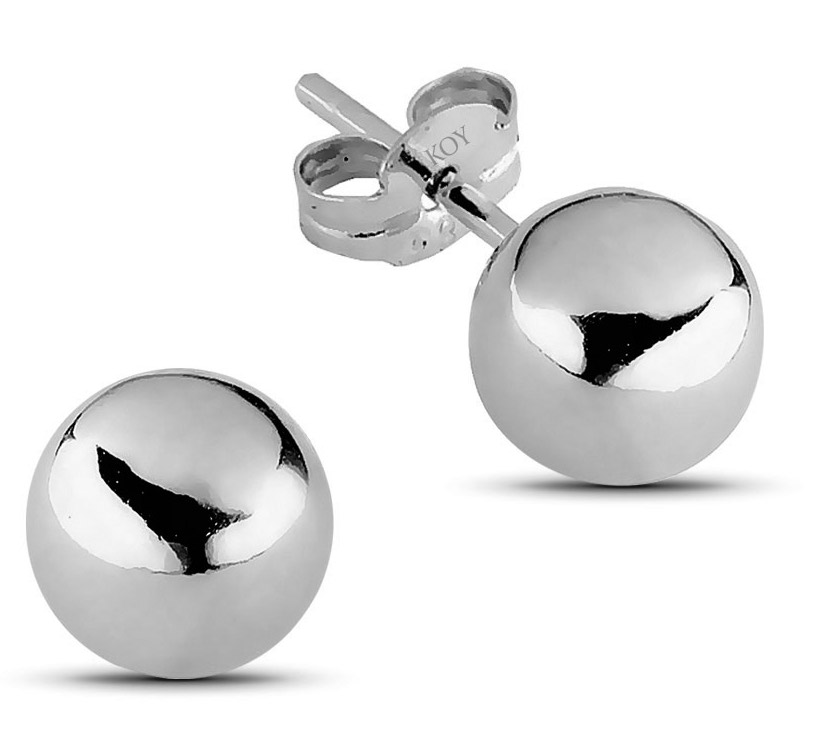 Guldörhängen boll 5mm 100231W