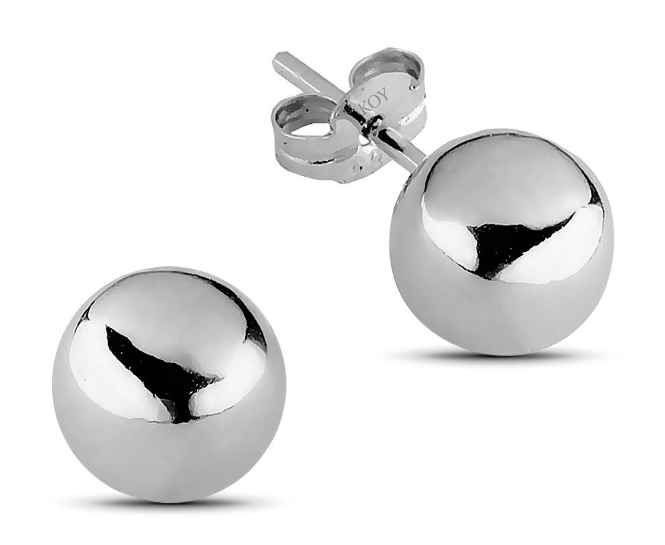 Guldörhängen boll 6mm 100241W