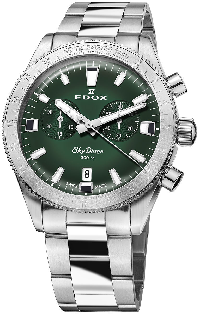 Edox Skydiver Chronograph 10116-3-VIDN