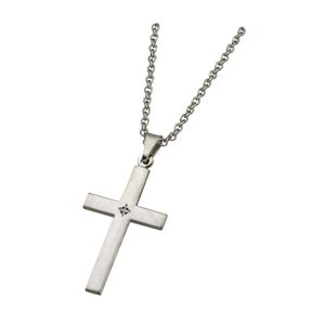 Saurum konfirmationskors med diamant 5020 30 000 main product photo