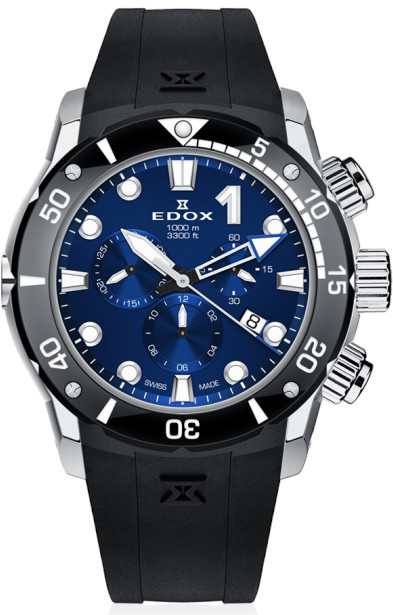 Edox CO-1 Titanium Chronograph 10242-TIN-BUIN