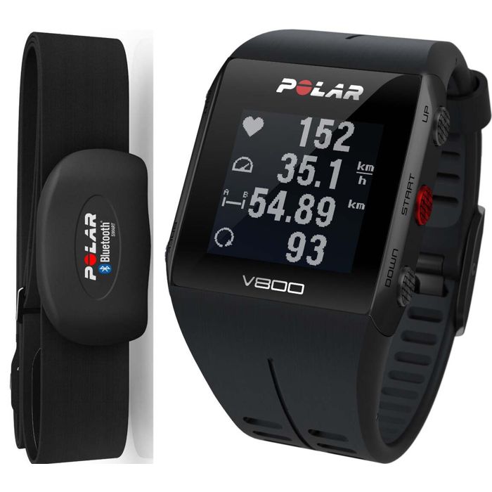 Polar V800 Black HR pulsklocka main product photo