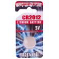 Maxell litiumbatteri CR2012