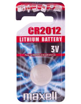 Maxell litiumbatteri CR2012