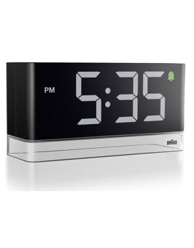 Braun digital väckarklocka med läslampa BC27B