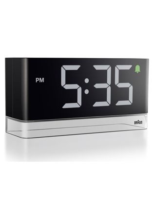Braun digital väckarklocka med läslampa BC27B