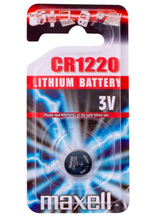 Maxell litiumbatteri CR1220 3V 