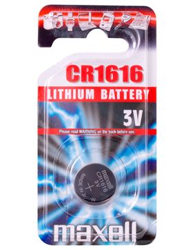 Maxell litiumbatteri CR1616 3V