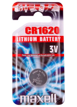 Maxell litiumbatteri CR1620 3V