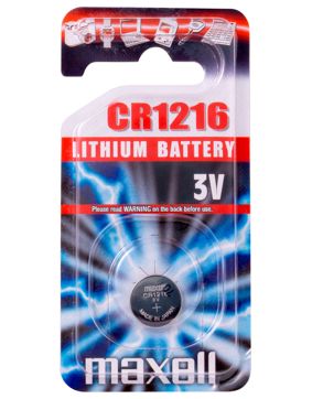 Maxell litiumbatteri CR1216 3V