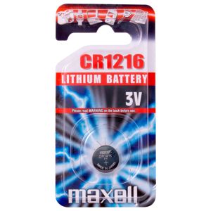 Maxell litiumbatteri CR1216 3V main product photo