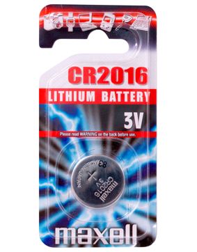 Maxell knappbatteri CR2016 3V