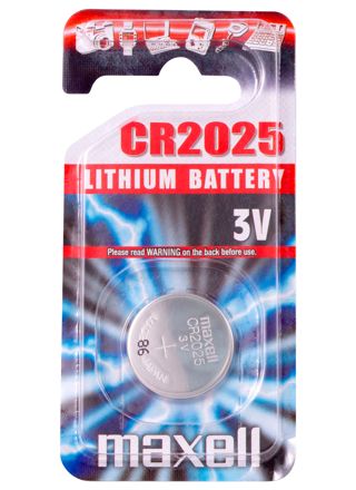 Maxell knappbatteri CR2025 3V