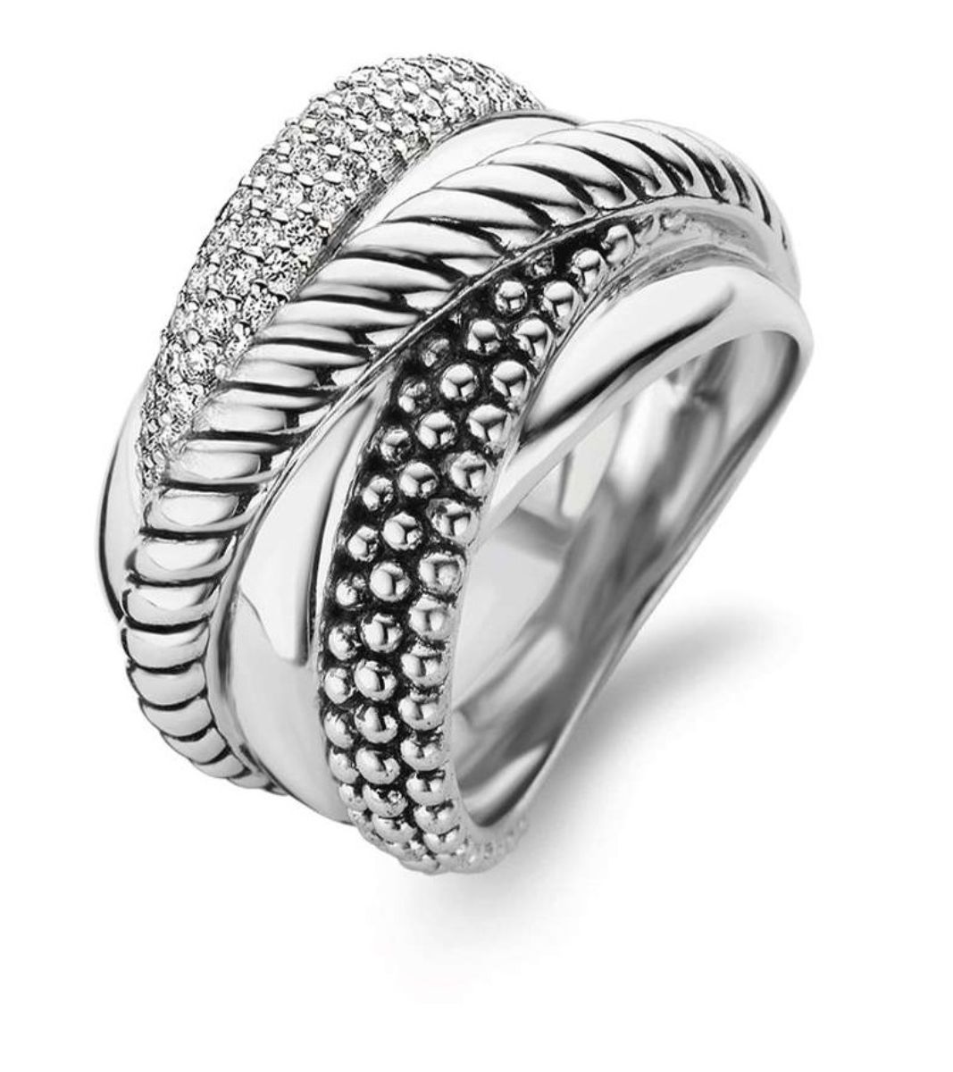 TI SENTO bred silverring 12003ZI