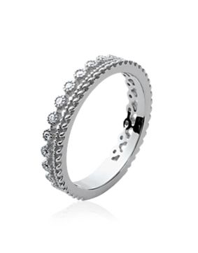 Lykka Casuals silver alliansring 3,5 mm