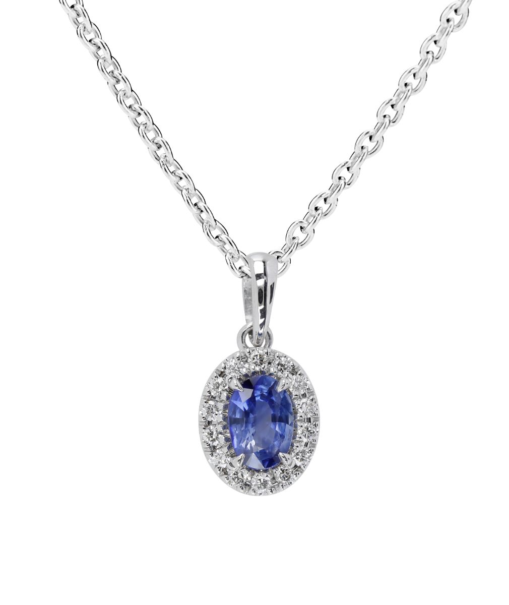 Kohinoor Olivia 0,14 ct safir-diamantberlock 123-411VS-14