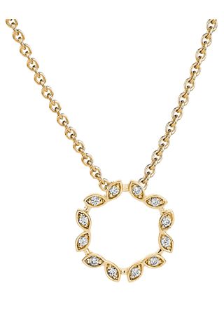 Kohinoor Swan diamant hängsmycke guld 123-433-06