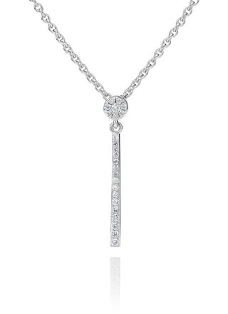 Kohinoor vitguld diamantberlock 123-P0517V