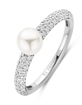 TI SENTO silver pärlring 12347PW