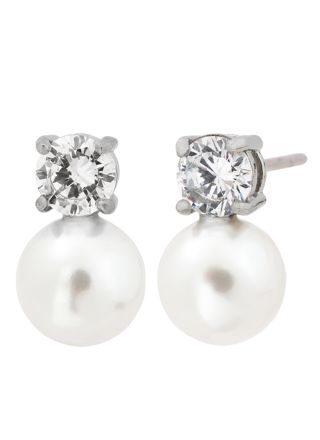 Edblad Luna örhängen Large Steel 123869