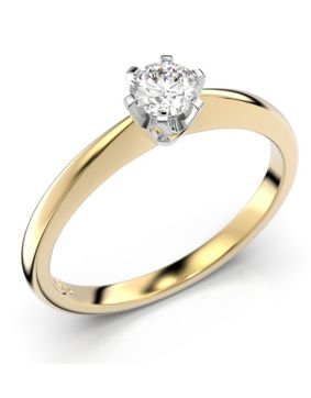 Festive Classic enstensring diamantring 128-020-KV