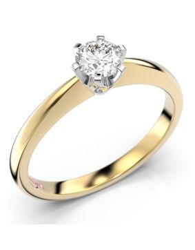 Festive Classic enstensring diamantring 128-030-KV