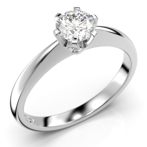 Festive Classic enstensring diamantring 128-040-VK