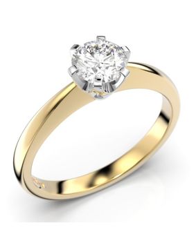 Festive Classic enstensring diamantring 128-050-KV