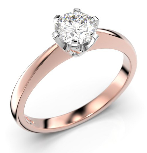 Festive Classic enstensring diamantring 128-050-PV