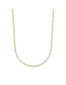 Snö of Sweden Lisbon förgylld halsband 45 cm 1240-0345257