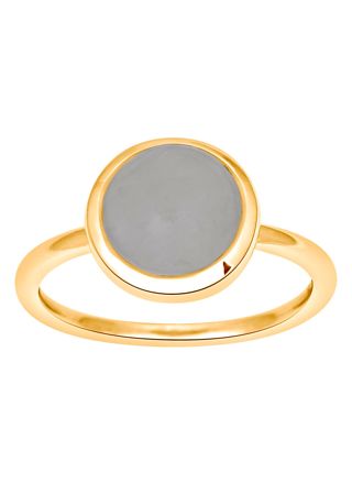 Nordahl Jewellery SWEETS52 ring grå månsten/guld 129 007-3