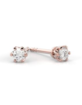 Festive Classic diamantörhängen 129-010K-PK