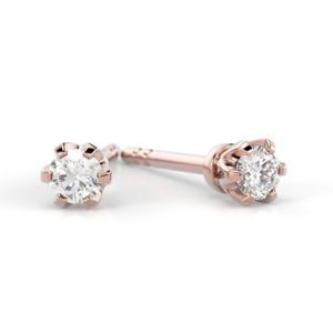 Festive Classic diamantörhängen 129-010K-PK main product photo