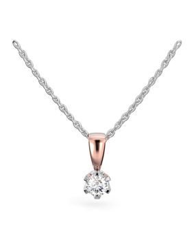 Festive Classic diamanthängsmycke 129-015R-PV
