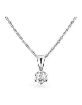 Festive Classic diamanthängsmycke 129-025R-VK
