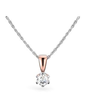 Festive Classic diamanthängsmycke 129-030R-PV