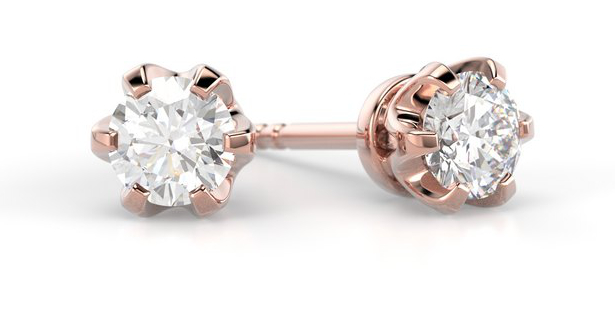 Festive Classic diamantörhängen 129-040K-PK