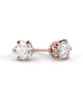 Festive Classic diamantörhängen 129-040K-PK