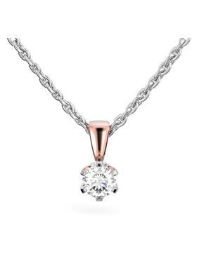 Festive Classic diamanthängsmycke 129-050R-PV