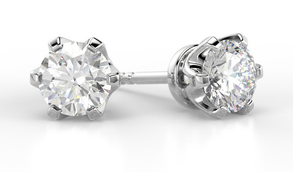 Festive Classic diamantörhängen 129-080K-VK