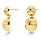 Edblad Sphere L guldpläterade örhängen 129489