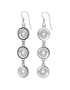 Lupaus silverörhängen med krok