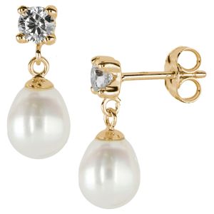 Kohinoor pärlörhängen 133-17CZ-7 main product photo