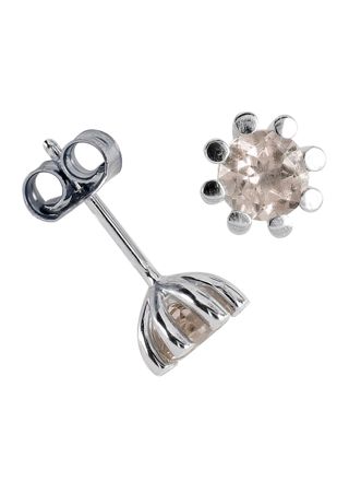 Kohinoor morganite örhängen i vitguld 133-9854VM