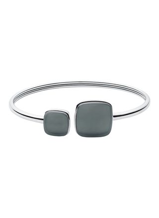 Skagen armband Sea Glass Silver-Tone Bangle SKJ0870040