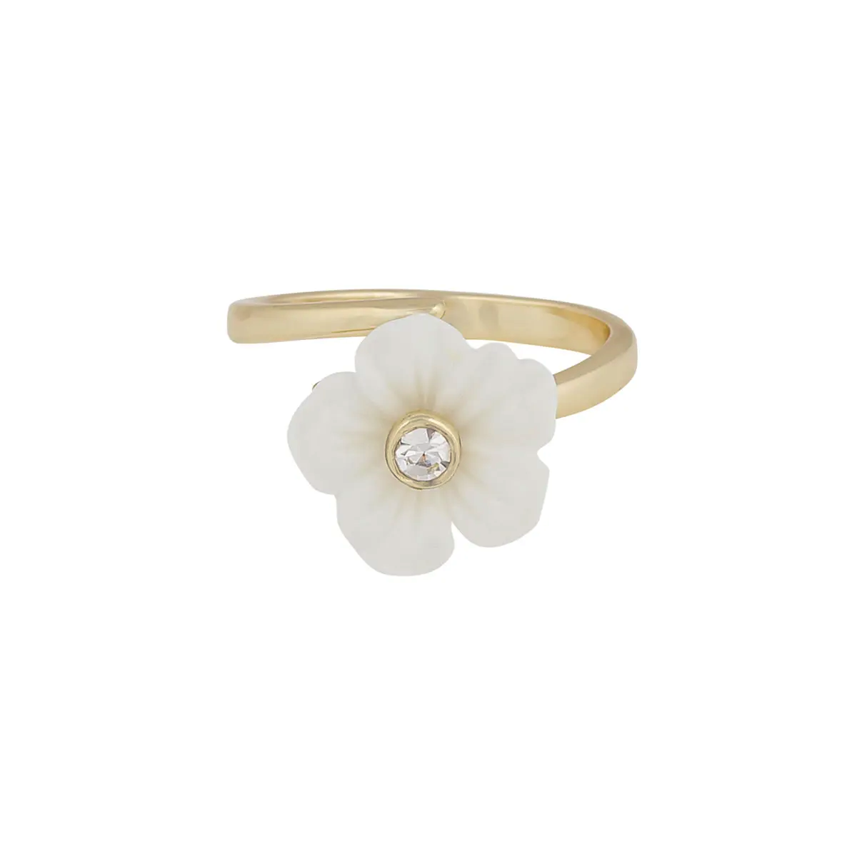 Snö of Sweden Florette guldpläterad ring 1398-9000362