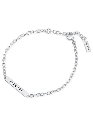 Efva Attling Power Plates Fuck Off armband 14-100-01982-1619