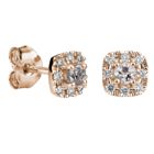 Kohinoor Valerie 143-263P-16MO morganit diamant örhängen i 14k roseguld