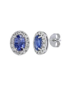 Kohinoor Olivia 0,28 ct safir-diamantörhängen 143-411VS-28